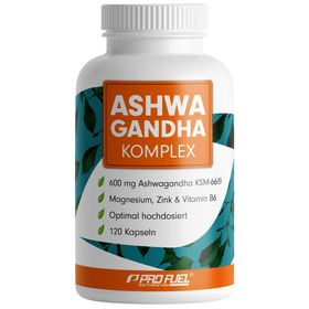 ProFuel - ASHWAGANDHA Komplex mit Premium KSM-66