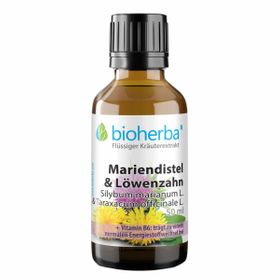 Bioherba Mariendistel & Löwenzahn Tropfen  Tinktur Extrakt