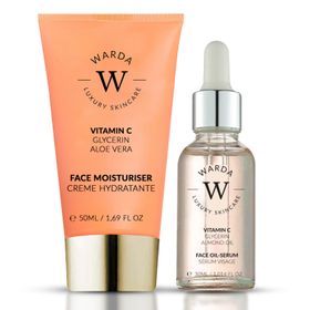 Warda skincare Vitamin C  Anti-Aging Gesichtspflege Set