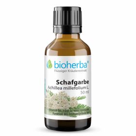 Bioherba Schafgarbe  Achillea millefolium L. Tropfen Tinktur Extrakt