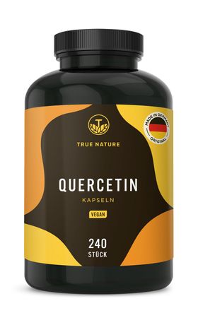 TRUE NATURE® Quercetin Kapseln - Vegan & Made in Germany