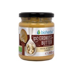 Bioherba Bio Erdnussbutter Crunchy 100% Bio