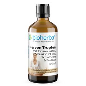 Bioherba Nerven Tropfen Tinktur