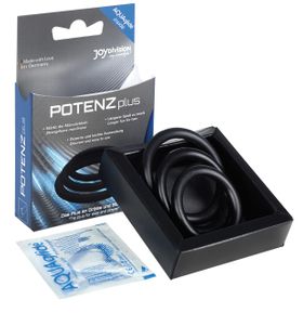 JOYDIVISION POTENZ plus Penisring black 3er Set