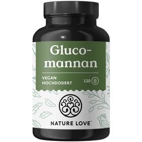 NATURE LOVE® Glucomannan aus der Konjak-Wurzel