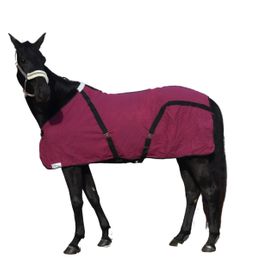 Abschwitzdecke Waffle aus spez. Baumwolle Waffle Gewebe mit Kreuzgurten B Wahl