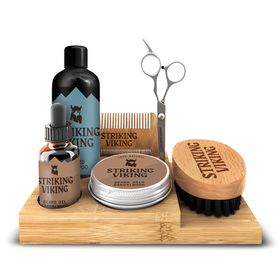 Striking Viking Bartpflege-Set mit Organizer