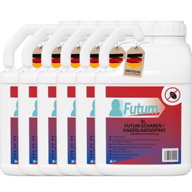 FUTUM 6x5L Schaben- / Kakerlakenspray