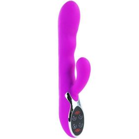 Rabbitvibrator “Crazy” mit Temperatur-Funktion | 10 Vibrationsmodi | Pretty Love