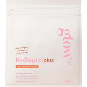 Glow25® Collagen Plus [450g] - mit Vitamin C, Zink und Biotin