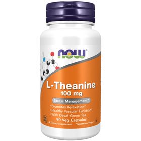 Now Foods L-Theanin mit koffeinfreiem Grüntee