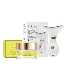 ErthSkin London LED Hals Kiefer Duo Bienengift Manuka
