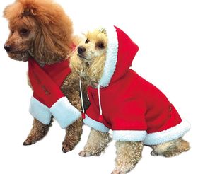 HorseGuard Weihnachtsmantel für Hunde im Winter-Weihnachtslook