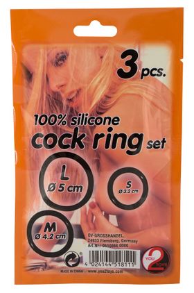 Penisringset „Silicone ring set“ | You2Toys