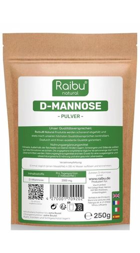 D-Mannose Pulver 250 g - RAIBU