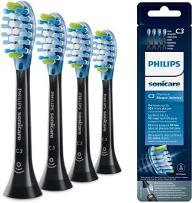 Philips Sonicare C3 Premium Plaque Defence Standard-Bürstenköpfe für Schallzahnbürste