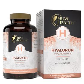 Nuvi Health Hyaluronsäure -Hochdosiert -500-700 kDa