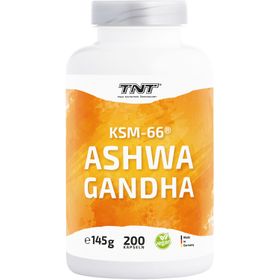 Ashwagandha KSM-66®, hilft Stress zu reduzieren, kann bei Angstzuständen helfen - 200 Kapseln