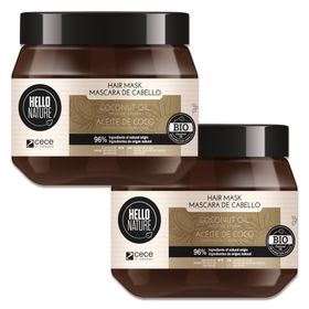 Hello Nature Haarmaske mit Kokosöl Haarpflege Bio Vegan