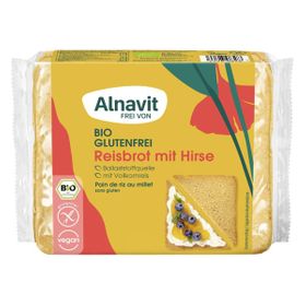 Alnavit Reisbrot mit Hirse glutenfrei