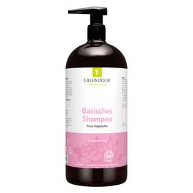 GREENDOOR Basisches Shampoo XL Rose Hagebutte