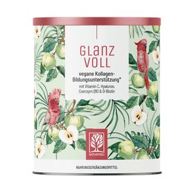 Vegane Kollagen Pulver Alternative* mit Hyaluron, Q10, Biotin & Vitamin C - Glanzvoll - NATURTREU®