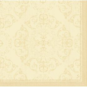 12x Dunilin-Servietten 40 x 40  1/4 Falz Opulent cream
