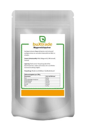 buXtrade Magermilch Pulver