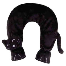 Sänger Wärmflasche Nacken Flausch Katze schwarz