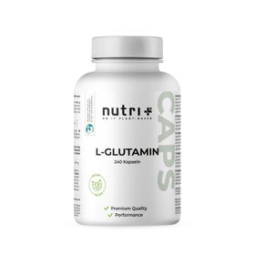 nutri+ L-Glutamin 240 Kapseln Aminosäure