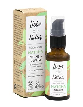 natürliches Intensivserum Matcha