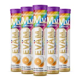 EVÄM Multivitamin + Minerals Brausetabletten- 5 Set