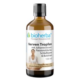 Bioherba Nerven Tropfen Tinktur Extrakt