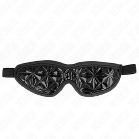 Kink - Schwarzes Stirnband mitRautenmuster 20,5