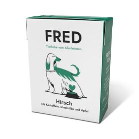Fred & Felia FRED Hirsch mit Kartoffeln & Steckrüben