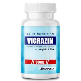 Saint Nutrition® | Vigrazin Kapseln | Potenzmittel für aktive Männer