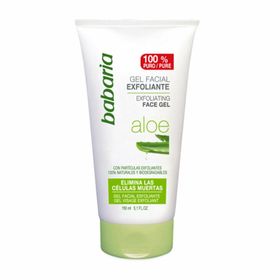 Babaria gel facial exfoliante aloe