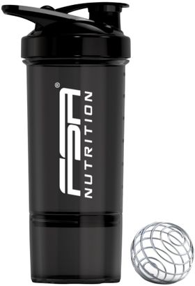 FSA NUTRITION Protein Shaker mit Pulverfach
