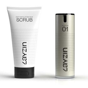 LAYZIN Skin Revital Soft Exfoliating Scrub + SERUM 01