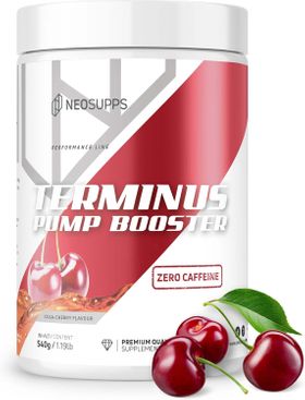 Neosupps Terminus PUMP XXL Cola Cherry, 540g, Pre Workout Booster ohne Koffein