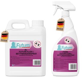 FUTUM 2L + 750ml Bettwanzen- / Flohspray