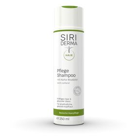 Siriderma Pflege-Shampoo leicht duftend-ohne Parabene & Silikone, bei sensibler Kopfhaut