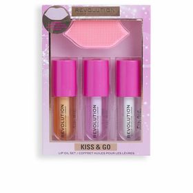 Revolution Kiss & Go Glaze Lip Care Geschenkset