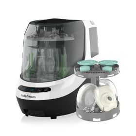 Automatischer Flaschen- & Milchpumpenreiniger mit HEPA-Filter – Babyflaschen und Milchpumpenteile