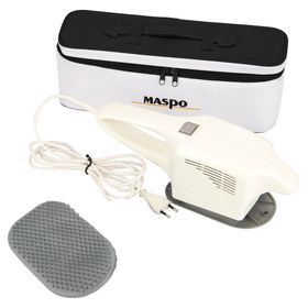 MASPO Vibramat de Luxe professionelles Großflächenmassagegerät mit 1 Massageaufsatz