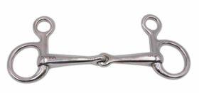 AMKA Baucher Trense einfach gebrochen