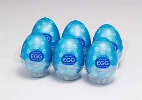 Tenga Egg Snow Crystal 6er