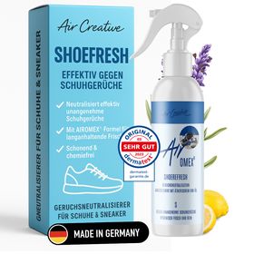 Air Creative Geruchsneutralisation Airomex®S «Schuhfrisch» | mit Bio-Duft