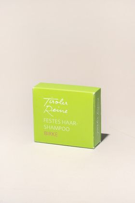 Tiroler Reine festes Haaarshampoo Birke