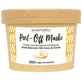 puremetics - Peel-Off Maske "Revitalisierend - Mit Cocos & Vanille"
